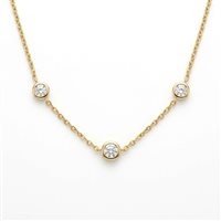 Halskette Oro Gioia Dame in Gold Diamante OCF13739.005